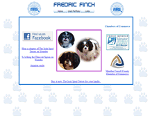 Tablet Screenshot of fredricfinch.com